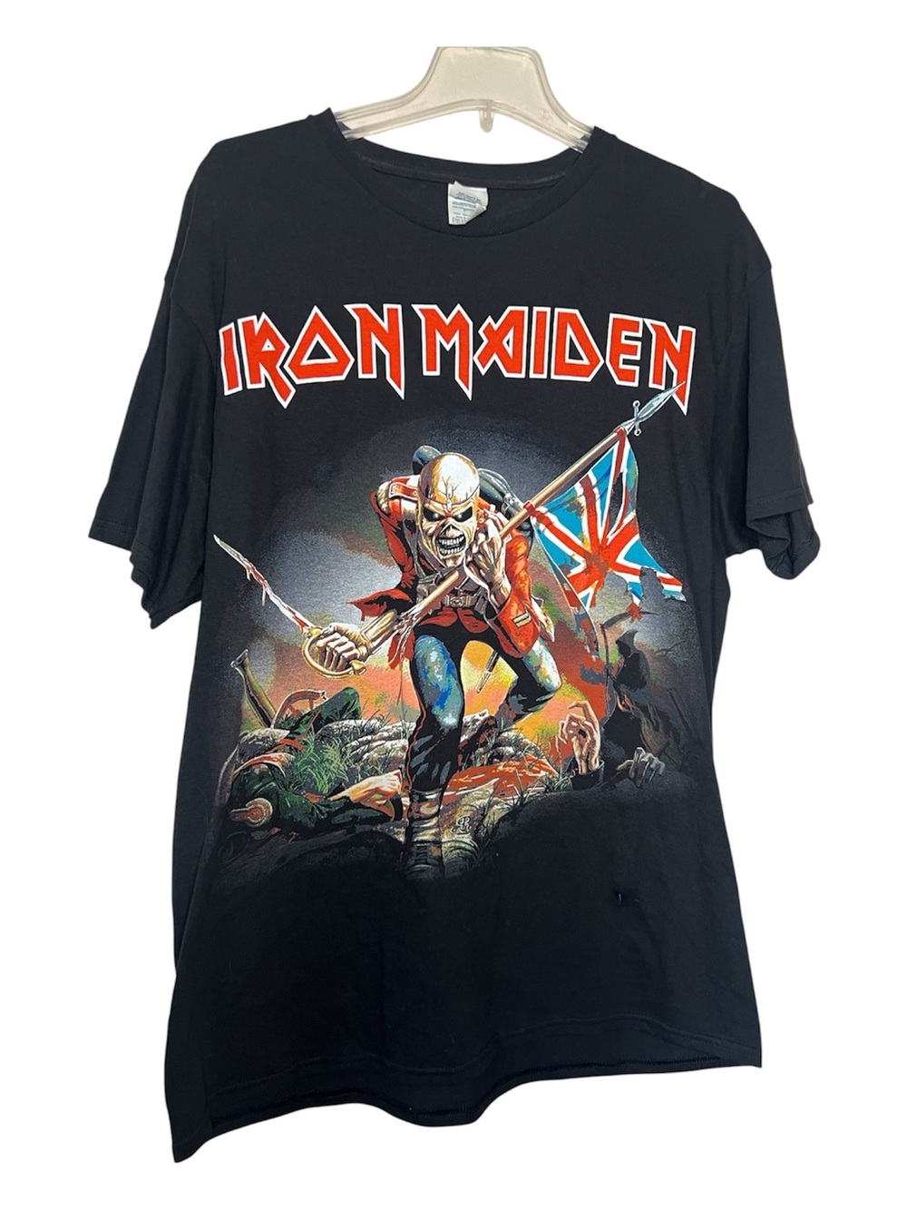Delta Pro Weight Iron Maiden T-shirt Size Adult Large